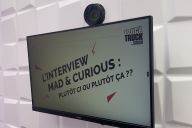 Studio Audiovisuel Mobile MadCityZen : un espace de tournage tout équipé pour enregistrer interviews, messages ou vidéos créatives en entreprise. | © MadCityZen